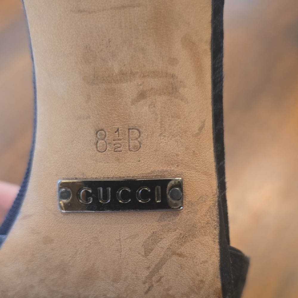 Authentic Vintage Gucci D'orsay Heels 8.5 - Picture 7 of 7